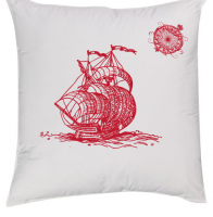 Almofada English Ship / INDICAR COR DA/S ALMOFADA/S EM OBSERVAÇÕES AO FINALIZAR A COMPRA OU VIA EMAIL casalindabrasil@hotmail.com